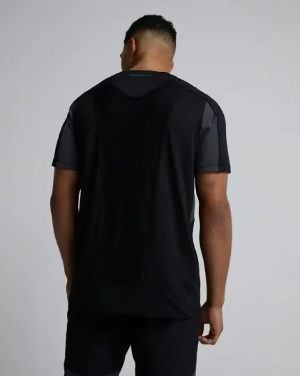 Alpyrex Astra Poly T Shirt Black Urban Charcoal (1)