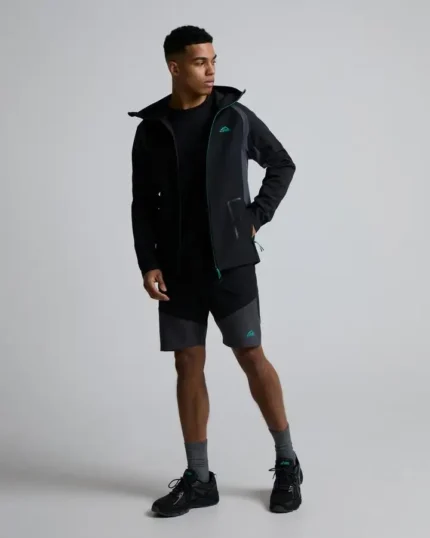 Alpyrex Astra Soft Shell Jacket Black Urban Charcoal (1)