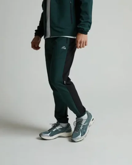 Alpyrex Delta Running Pant Darkest Sprunce Jet Black