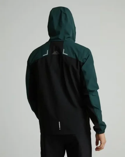 Alpyrex Delta Zip Through Hoodie Darkest Sprunce Jet Black (1)