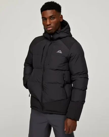 Alpyrex Element Puffer Jacket Jet Black
