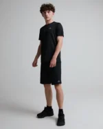 Alpyrex Junior Copex T Shirt and Short Set Black