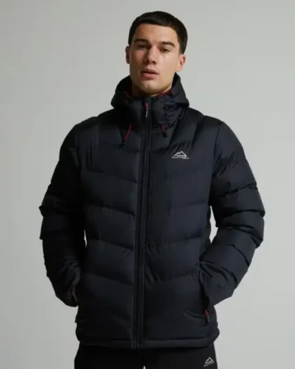 Alpyrex Lead Puffer Jacket Black