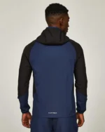 Alpyrex Solo 2.0 Woven Full Zip Hoodie Dress Blue Jet Black (1)